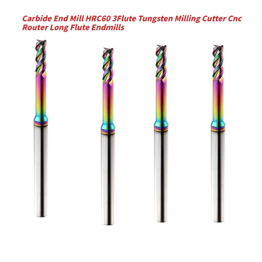 ֽ и Ŀ CNC   ÷Ʈ , HRC60 3 ÷Ʈ , DLC ˷̴ 7  , 1mm 1.5mm 3mm